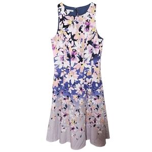 Maggy London floral sleeveless dress. 4